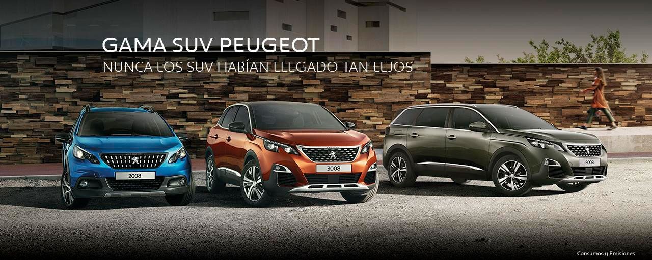 GAMA SUV PEUGEOT.