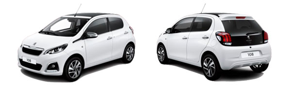 Modelo Peugeot 108 5p Top! Allure