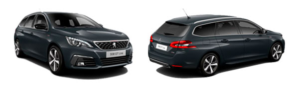 Modelo Peugeot 308 SW GT Line